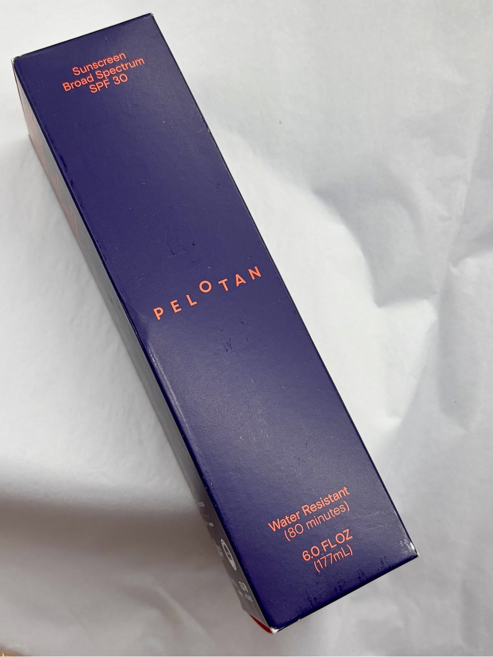 PELOTAN Sunscreen Broad Spectrum SPF 30 Water Resistant New Sealed, 6fl oz